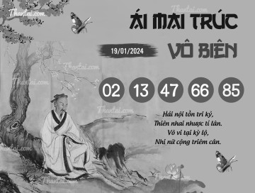 ÁI MAI TRÚC VÔ BIÊN 19/01/2024