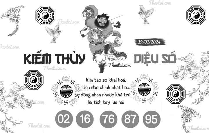 KIẾM THỦY DIỆU SỐ 04/01/2024