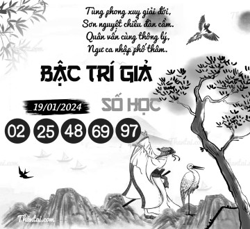 BẬC TRÍ GIẢ SỐ HỌC 19/01/2024