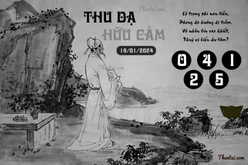 THU DẠ HỮU CẢM 19/01/2024