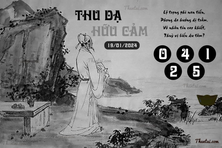 THU DẠ HỮU CẢM 04/01/2024