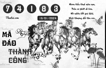 MÃ ĐÁO THÀNH CÔNG 19/01/2024