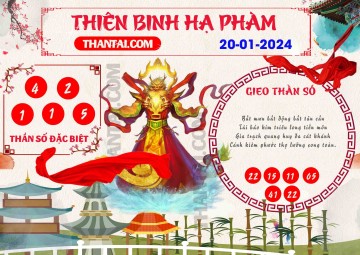 Thiên Binh Hạ Phàm 20/01/2024