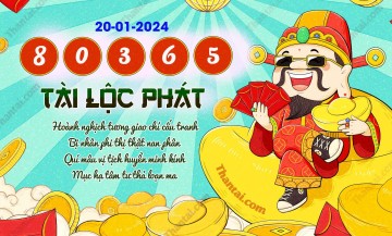 Tài Lộc Phát 20/01/2024