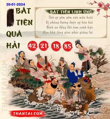BÁT TIÊN QUÁ HẢI 20/01/2024