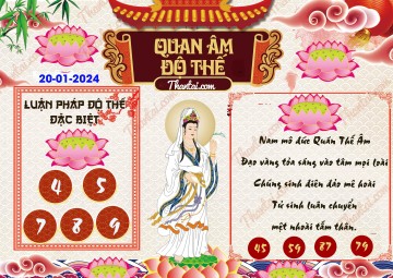 Quan Âm Độ Thế 20/01/2024