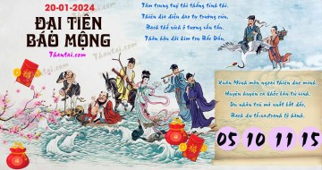 Đại Tiên Báo Mộng 20/01/2024