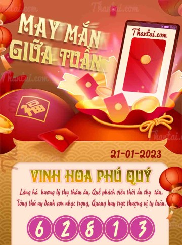 May Mắn Giữa Tuần 21/01/2023