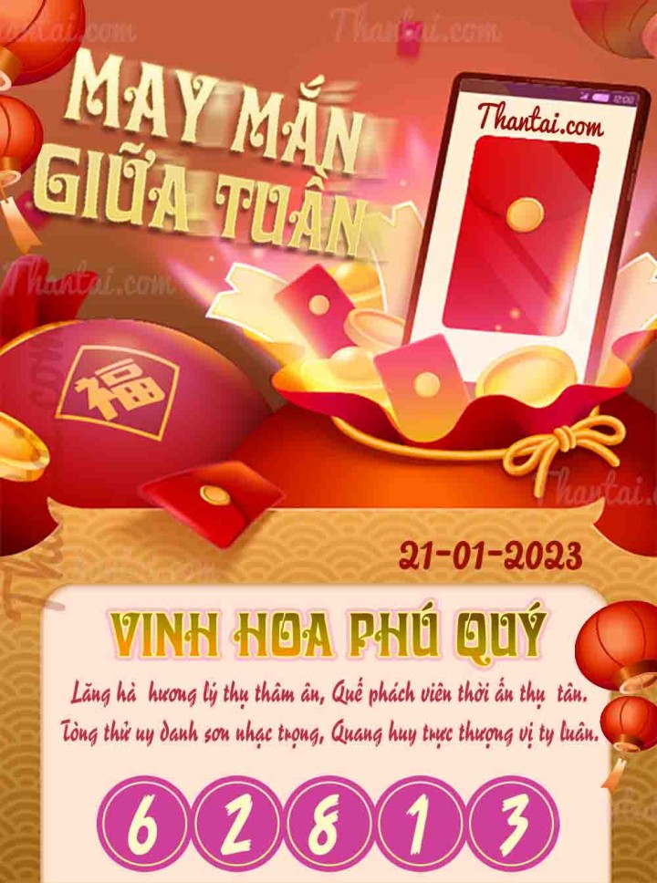 May Mắn Giữa Tuần 06/01/2023