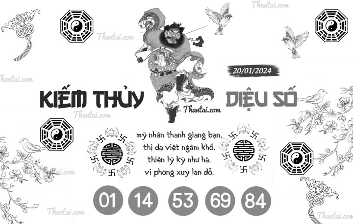 KIẾM THỦY DIỆU SỐ 05/01/2024