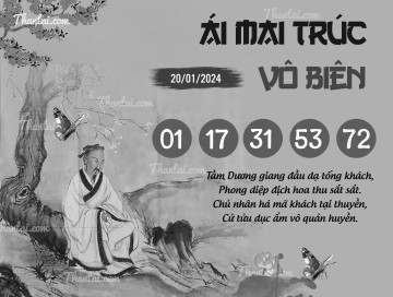 ÁI MAI TRÚC VÔ BIÊN 20/01/2024