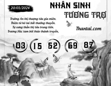 NHÂN SINH TƯƠNG TRỢ 20/01/2024