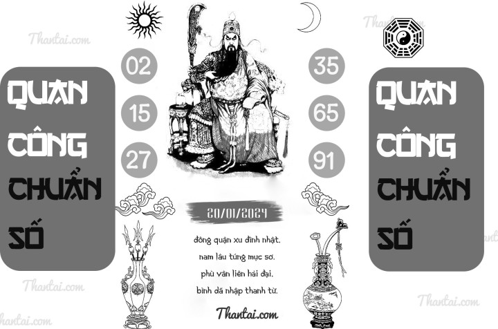 QUAN CÔNG CHUẨN SỐ 05/01/2024