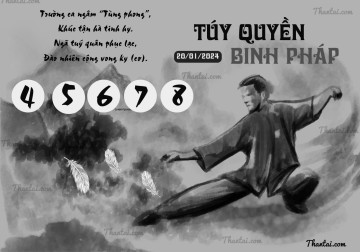 TÚY QUYỀN BINH PHÁP 20/01/2024