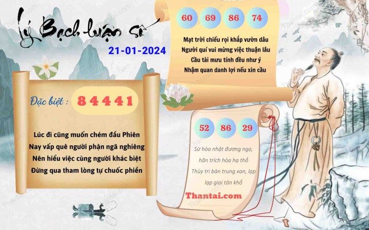 Lý Bạch Luận Số 06/01/2024