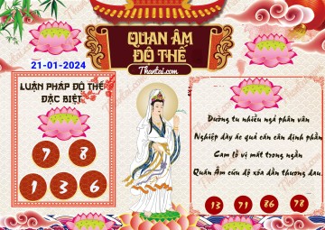 Quan Âm Độ Thế 21/01/2024