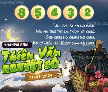 THIÊN VĂN NGUYỆT SỐ 21/01/2024