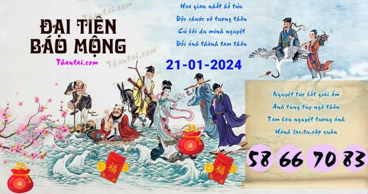 Đại Tiên Báo Mộng 06/01/2024