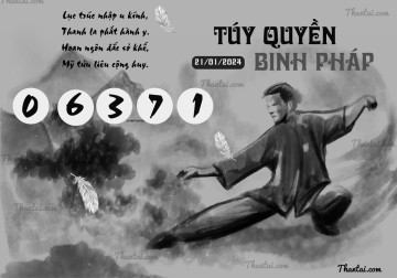 TÚY QUYỀN BINH PHÁP 21/01/2024