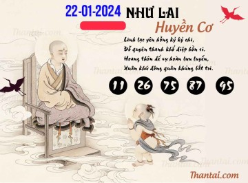 NHƯ LAI HUYỀN CƠ 22/01/2024