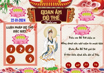 Quan Âm Độ Thế 22/01/2024