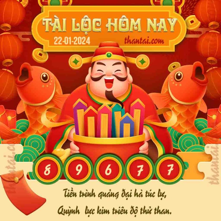 Tài Lộc Hôm Nay 07/01/2024