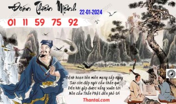 Đoán Thiên Mệnh 22/01/2024