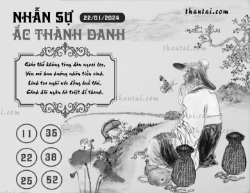 NHẪN SỰ ẮC THÀNH DANH 22/01/2024