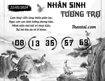 NHÂN SINH TƯƠNG TRỢ 22/01/2024