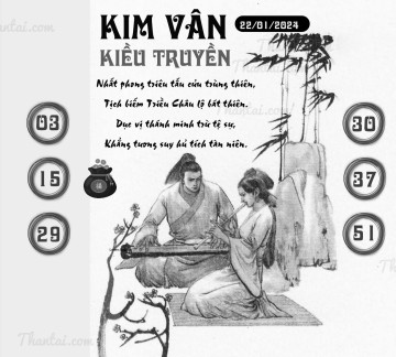 KIM VÂN KIỀU TRUYỀN 22/01/2024