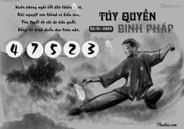 TÚY QUYỀN BINH PHÁP 22/01/2024