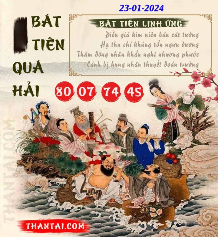 BÁT TIÊN QUÁ HẢI 08/01/2024