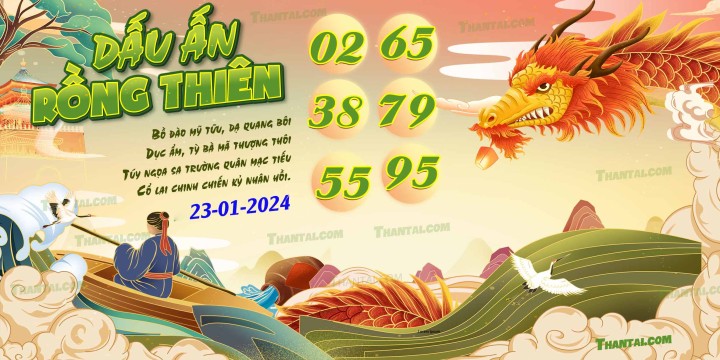 Dấu Ấn Rồng Thiên 08/01/2024