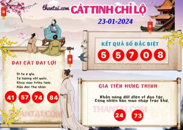 CÁT TINH CHỈ LỘ 23/01/2024