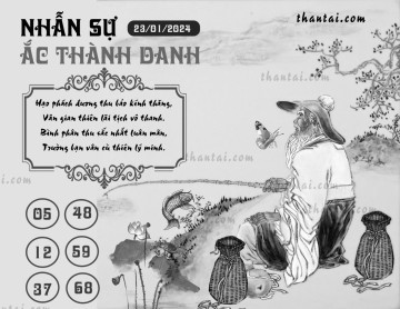 NHẪN SỰ ẮC THÀNH DANH 23/01/2024