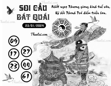 SOI CẦU BÁT QUÁI 23/01/2024