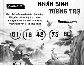 NHÂN SINH TƯƠNG TRỢ 23/01/2024