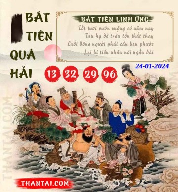 BÁT TIÊN QUÁ HẢI 24/01/2024