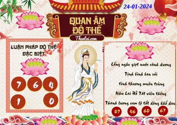 Quan Âm Độ Thế 24/01/2024