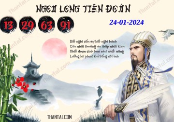 Ngọa Long Tiên Đoán 24/01/2024