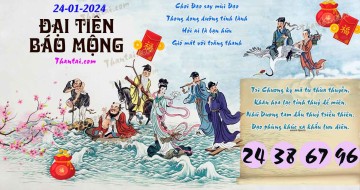 Đại Tiên Báo Mộng 24/01/2024