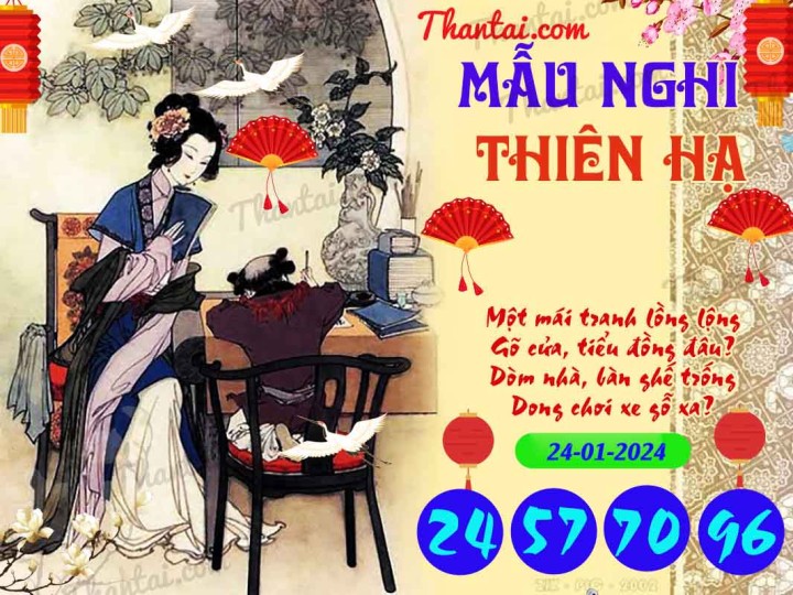 Mẫu Nghi Thiên Hạ 09/01/2024