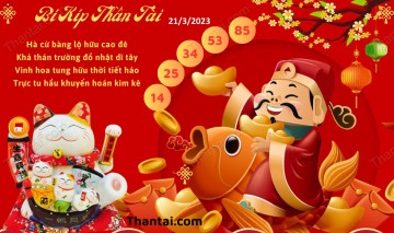 Bí Kíp Thần Tài 21/03/2023