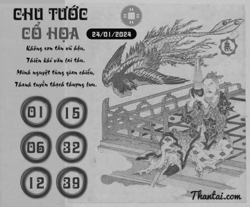 CHU TƯỚC CỔ HỌA 24/01/2024