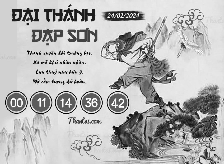 ĐẠI THÁNH ĐẠP SƠN 09/01/2024