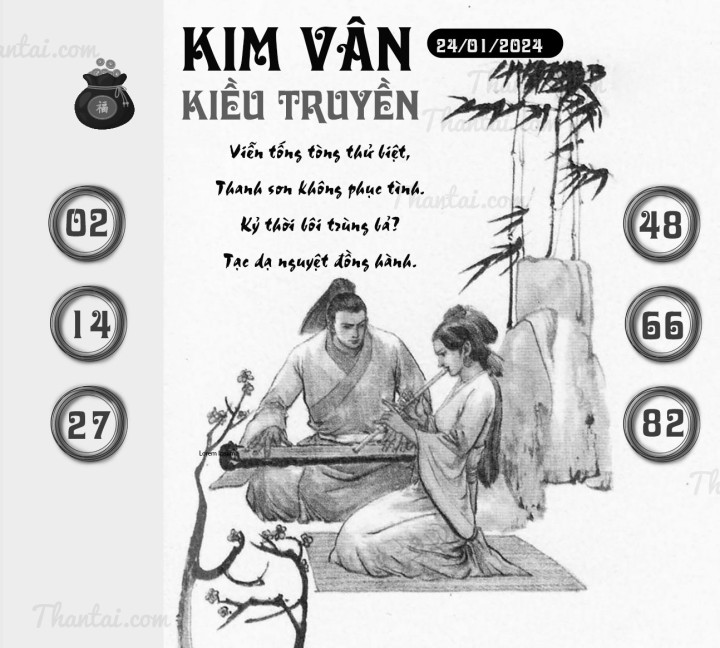 KIM VÂN KIỀU TRUYỀN 09/01/2024