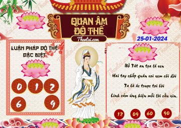 Quan Âm Độ Thế 25/01/2024