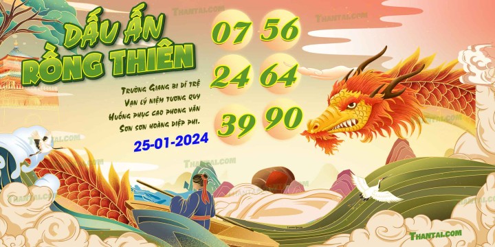 Dấu Ấn Rồng Thiên 10/01/2024