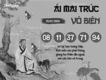 ÁI MAI TRÚC VÔ BIÊN 25/01/2024