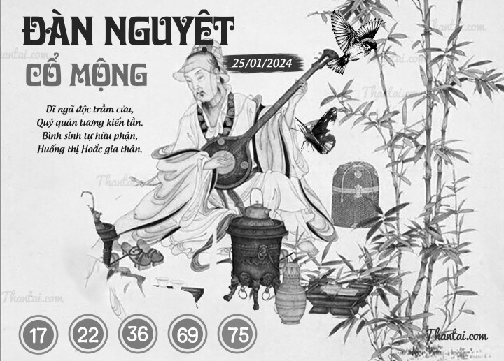 ĐÀN NGUYỆT CỔ MỘNG 10/01/2024